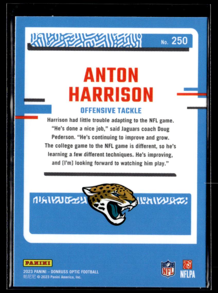 2023 Donruss Optic #250 Anton Harrison  Krazy King Collectibles LLC   