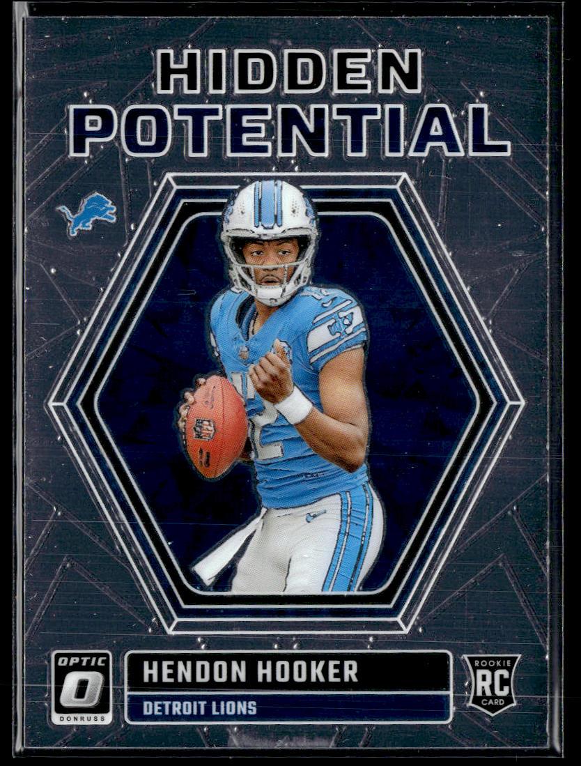 2023 Donruss Optic #HP-HH Hendon Hooker Hidden Potential  Krazy King Collectibles LLC   