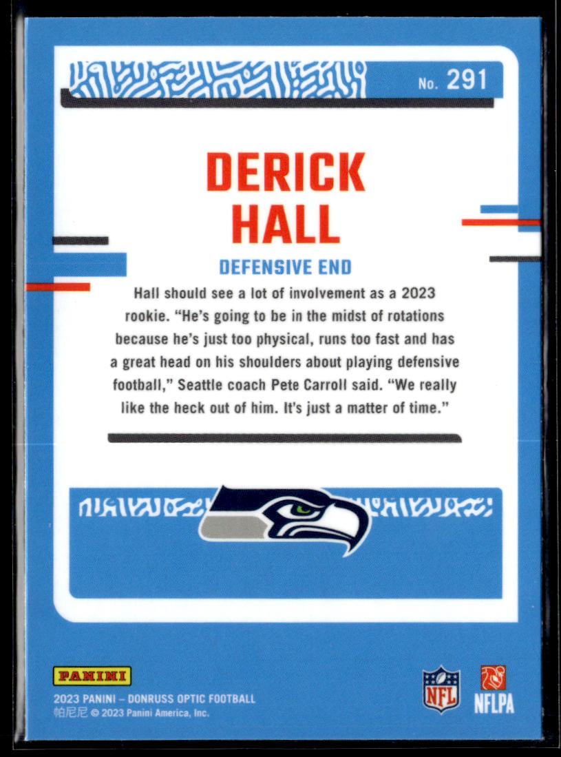 2023 Donruss Optic #291 Derick Hall  Krazy King Collectibles LLC   