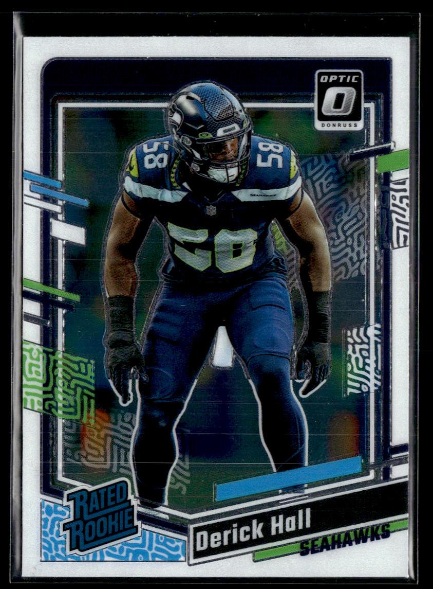 2023 Donruss Optic #291 Derick Hall  Krazy King Collectibles LLC   