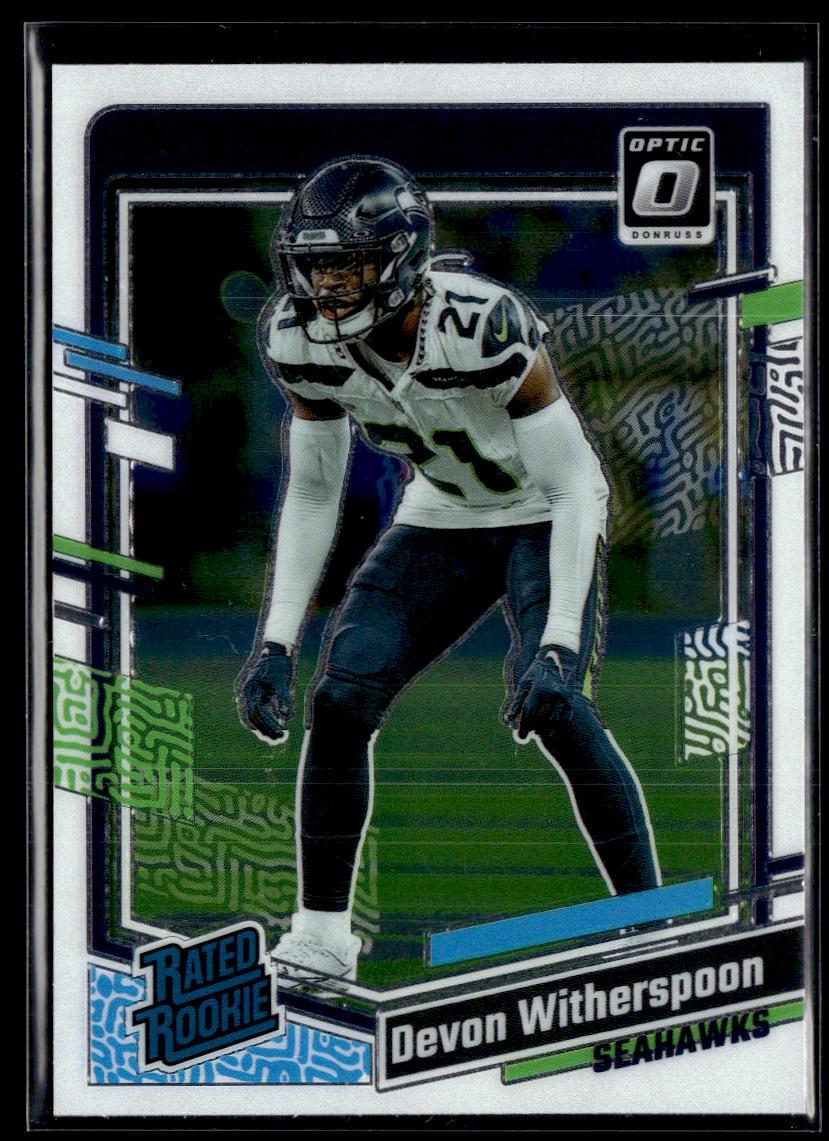 2023 Donruss Optic #292 Devon Witherspoon  Krazy King Collectibles LLC   