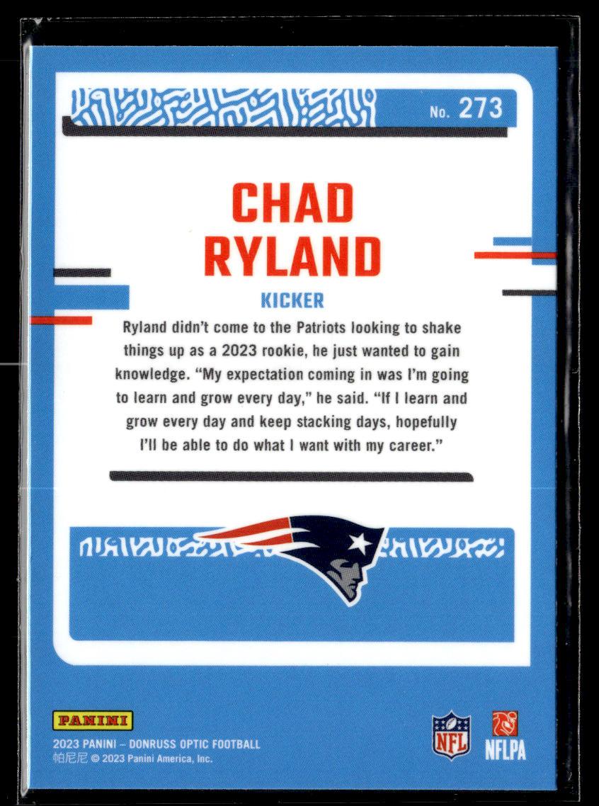 2023 Donruss Optic #273 Chad Ryland  Krazy King Collectibles LLC   