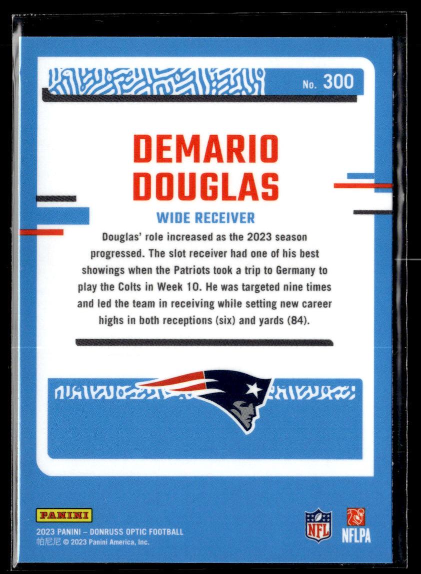 2023 Donruss Optic #300 Demario Douglas  Krazy King Collectibles LLC   