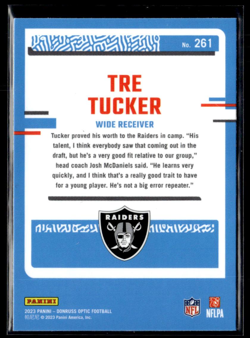 2023 Donruss Optic #261 Tre Tucker  Krazy King Collectibles LLC   