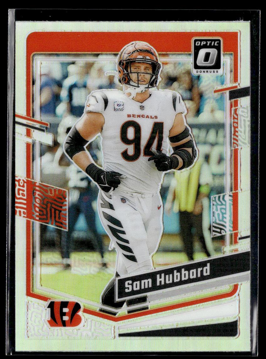 2023 Donruss Optic #44 Sam Hubbard Holo  Krazy King Collectibles LLC   