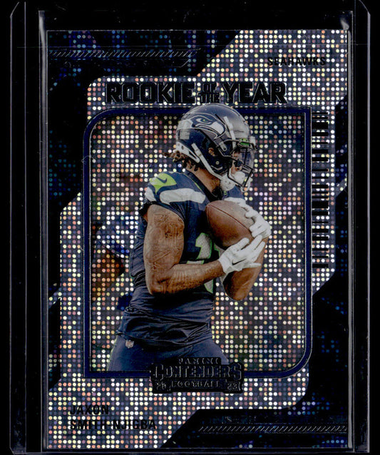 2023 Panini Contenders #12 Jaxon Smith-Njigba Rookie of the Year Contenders  Krazy King Collectibles LLC   