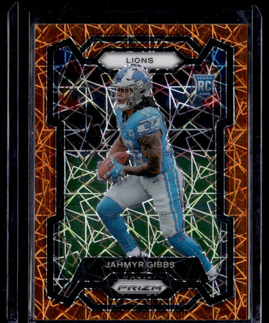 2023 Panini Prizm #331 Jahmyr Gibbs Lazer  Krazy King Collectibles LLC   