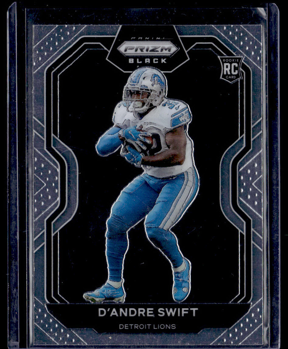 2020 Panini Chronicles #PB-8 D'Andre Swift Prizm Black  Krazy King Collectibles LLC   