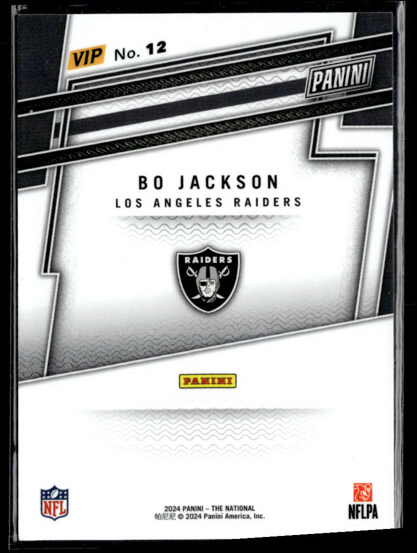 2024 Panini National Sports Collectors Convention VIP Party #12 Bo Jackson  Krazy King Collectibles LLC   