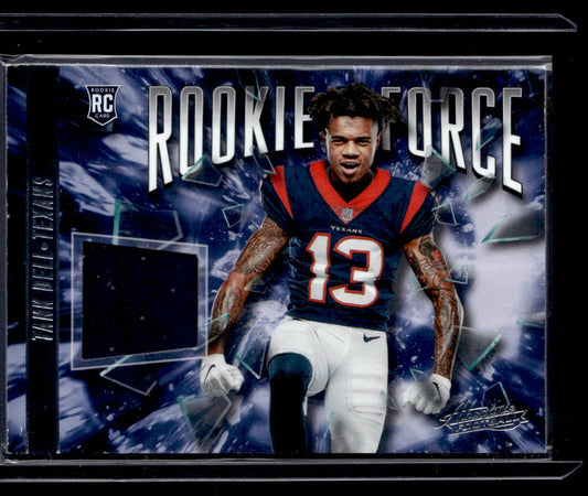 2023 Panini Absolute #RF-19 Tank Dell Rookie Force  Krazy King Collectibles LLC   