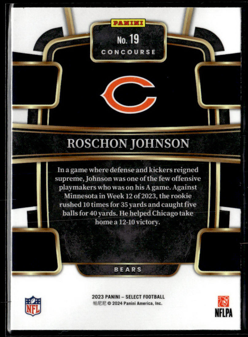 2023 Select Roschon Johnson  Krazy King Collectibles LLC   