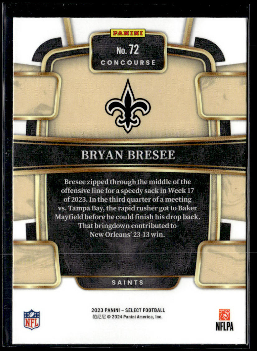 2023 Select Bryan Bresee  Krazy King Collectibles LLC   