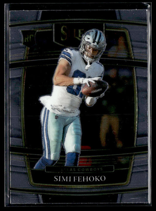 2021 Panini Select #83 Simi Fehoko Green and Yellow Prizm Die Cut  Krazy King Collectibles LLC   