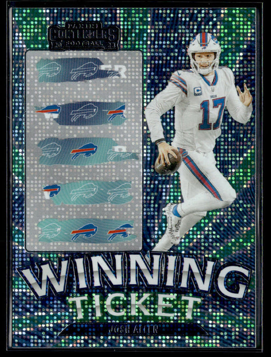 2023 Panini Contenders #11 Josh Allen Winning Ticket  Krazy King Collectibles LLC   