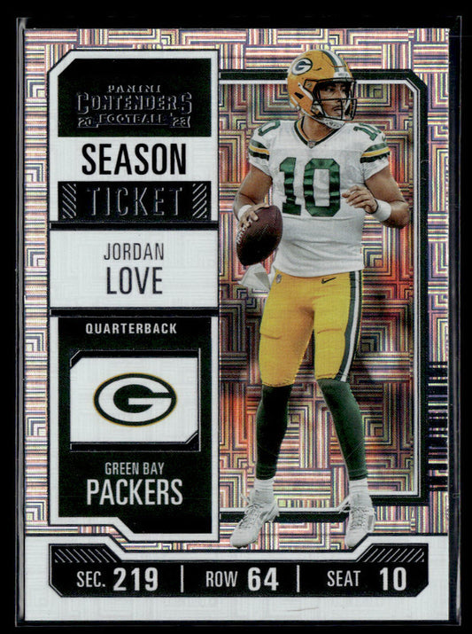 2023 Panini Contenders #39 Jordan Love  Krazy King Collectibles LLC   