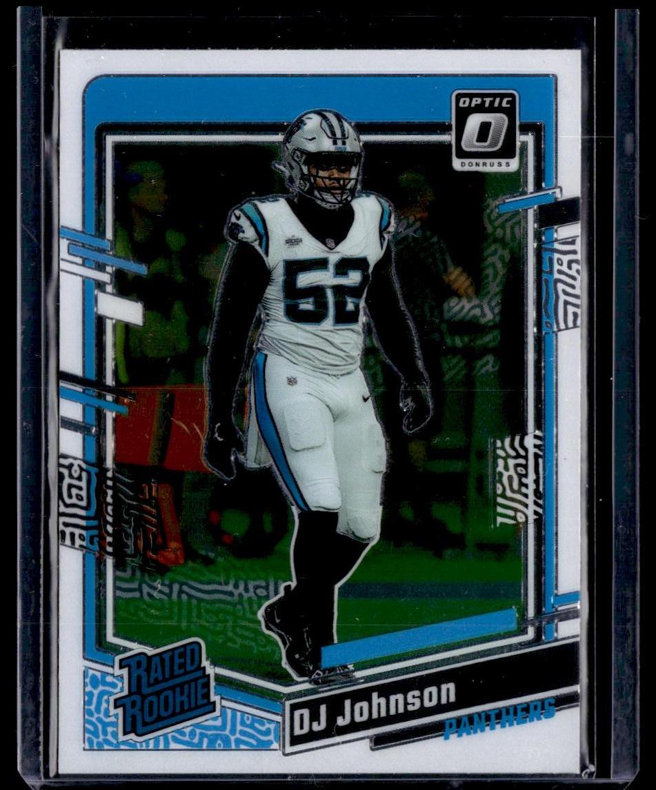 2023 Donruss Optic #214 DJ Johnson  Krazy King Collectibles LLC   