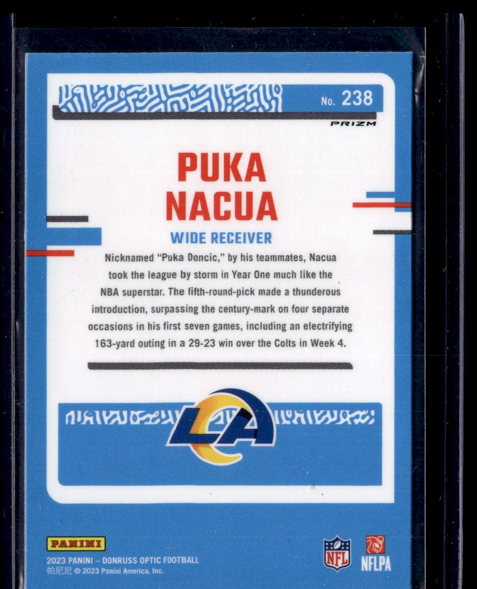 2023 Donruss Optic #238 Puka Nacua Holo  Krazy King Collectibles LLC   