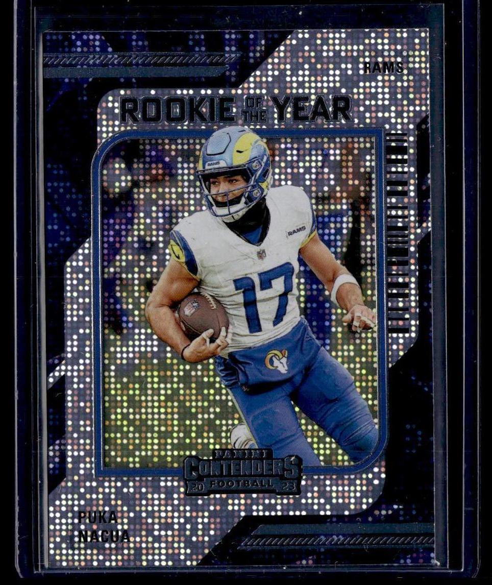 2023 Panini Contenders #19 Puka Nacua Rookie of the Year Contenders  Krazy King Collectibles LLC   