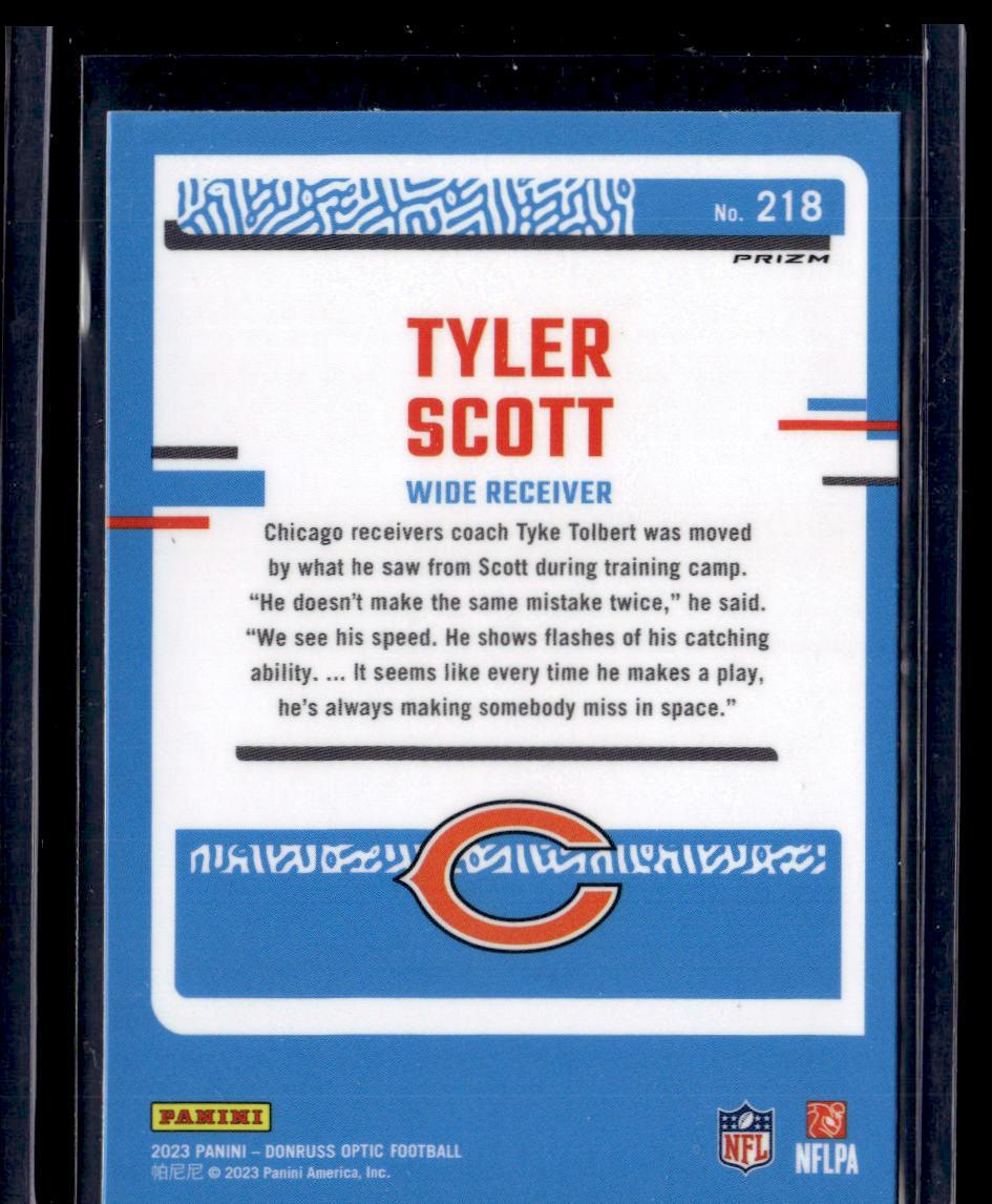 2023 Donruss Optic #218 Tyler Scott Holo  Krazy King Collectibles LLC   