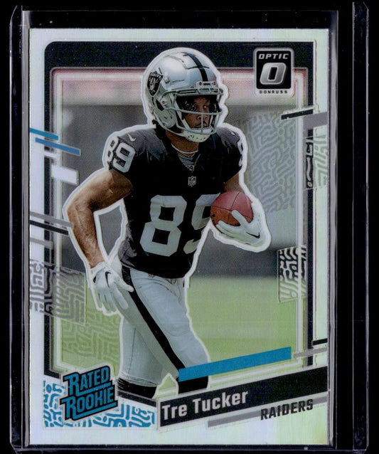 2023 Donruss #362 Tre Tucker Optic Rated Rookie Preview Holo Prizm  Krazy King Collectibles LLC   