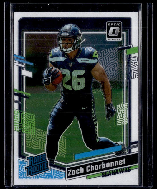 2023 Donruss Optic #294 Zach Charbonnet  Krazy King Collectibles LLC   