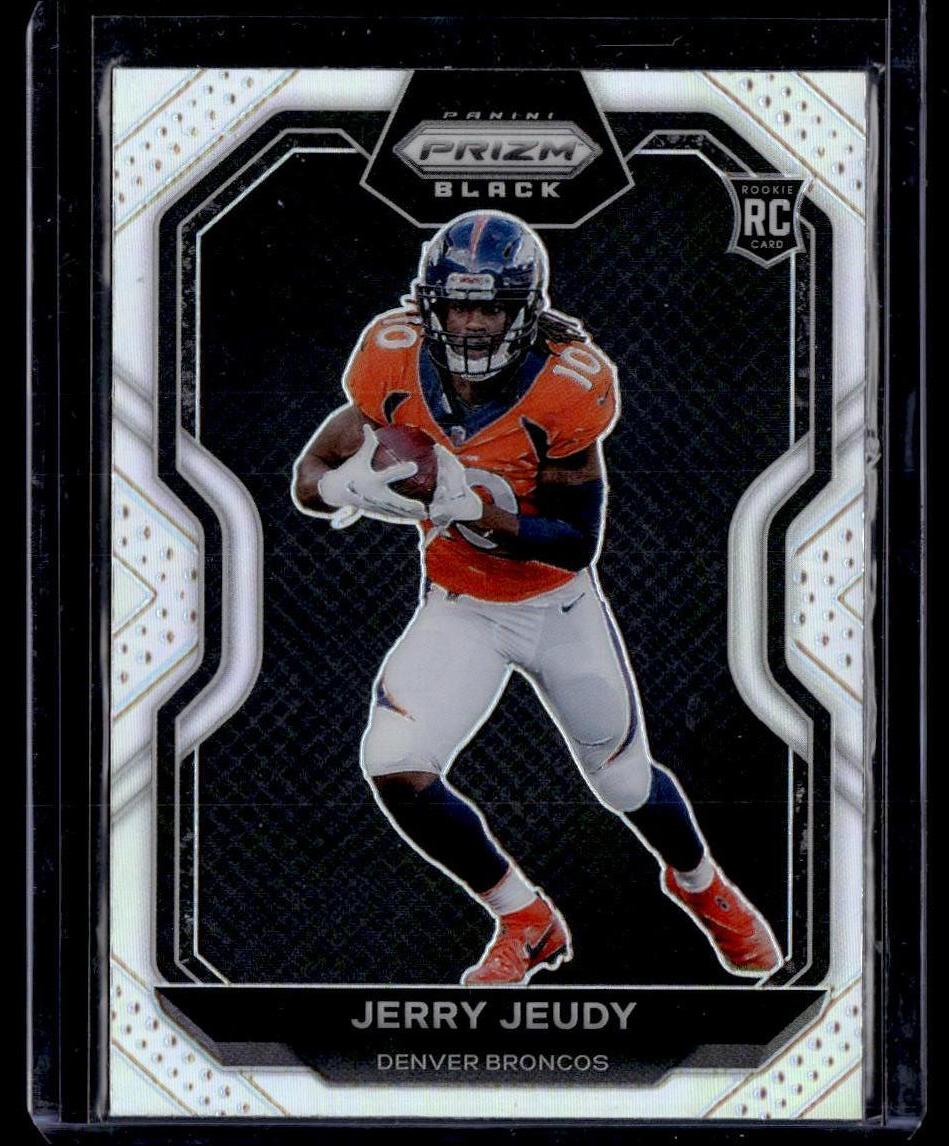 2020 Panini Chronicles #PB-12 Jerry Jeudy Prizm Black  Krazy King Collectibles LLC   