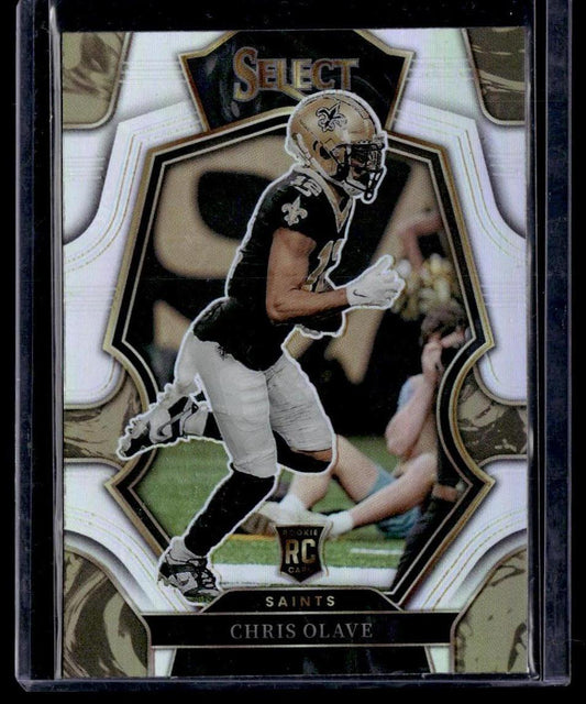 2022 Panini Select #170 Chris Olave Silver Prizm  Krazy King Collectibles LLC   