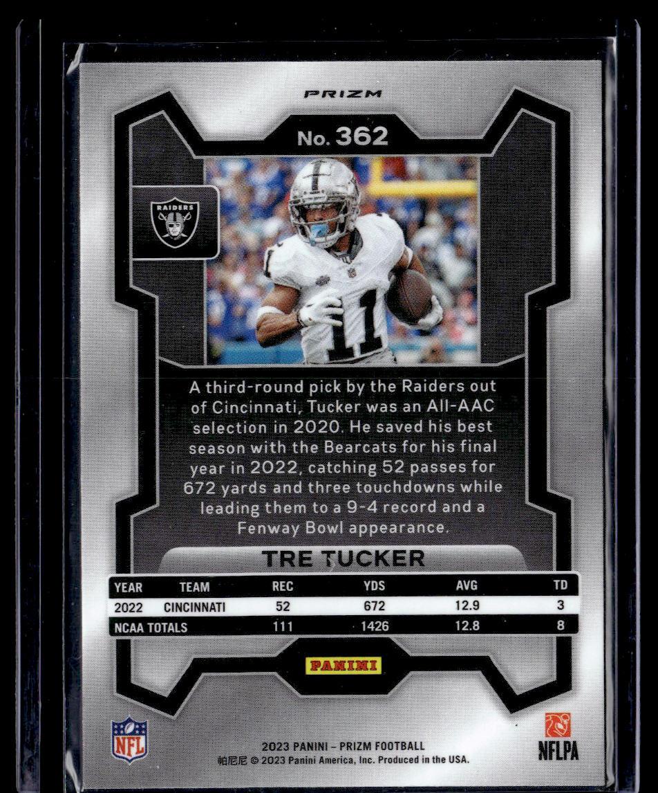 2023 Panini Prizm #362 Tre Tucker Silver  Krazy King Collectibles LLC   