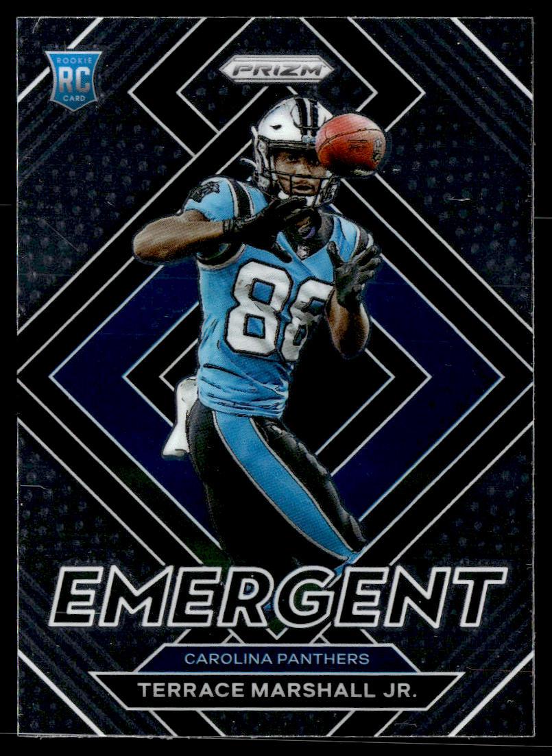 2021 Panini Prizm #E-16 Terrace Marshall Jr. Emergent  Krazy King Collectibles LLC   