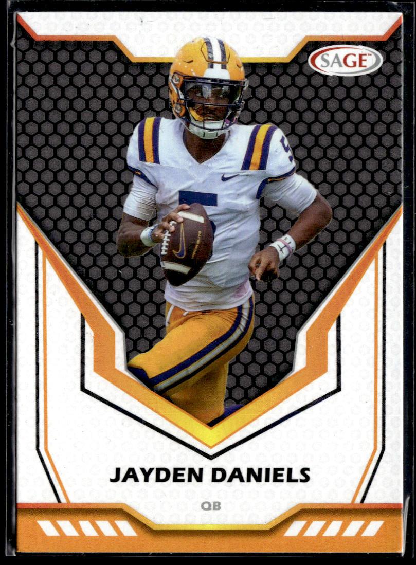 2024 SAGE HIT #16 Jayden Daniels  Krazy King Collectibles LLC   