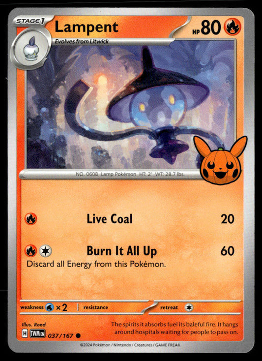 2024 Trick or Trade BOOster #037/197 Lampent  Krazy King Collectibles LLC   