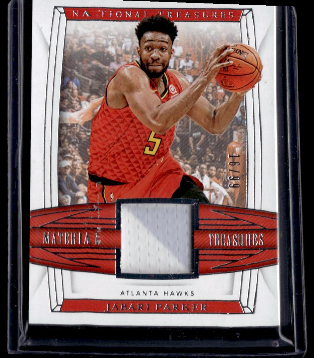 2019-20 Panini National Treasures #MT-JPK Jabari Parker Material Treasures #/99  Krazy King Collectibles LLC   