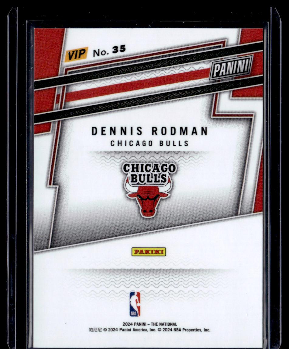 2024 Panini National Sports Collectors Convention VIP Party #35 Dennis Rodman  Krazy King Collectibles LLC   