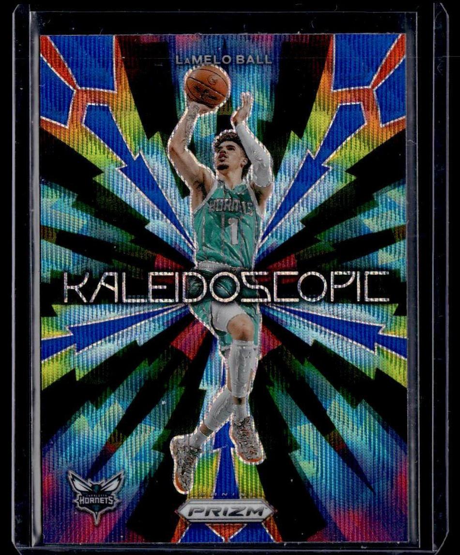 2023-24 Panini Prizm #17 LaMelo Ball Kaleidoscopic Prizms Silver  Krazy King Collectibles LLC   