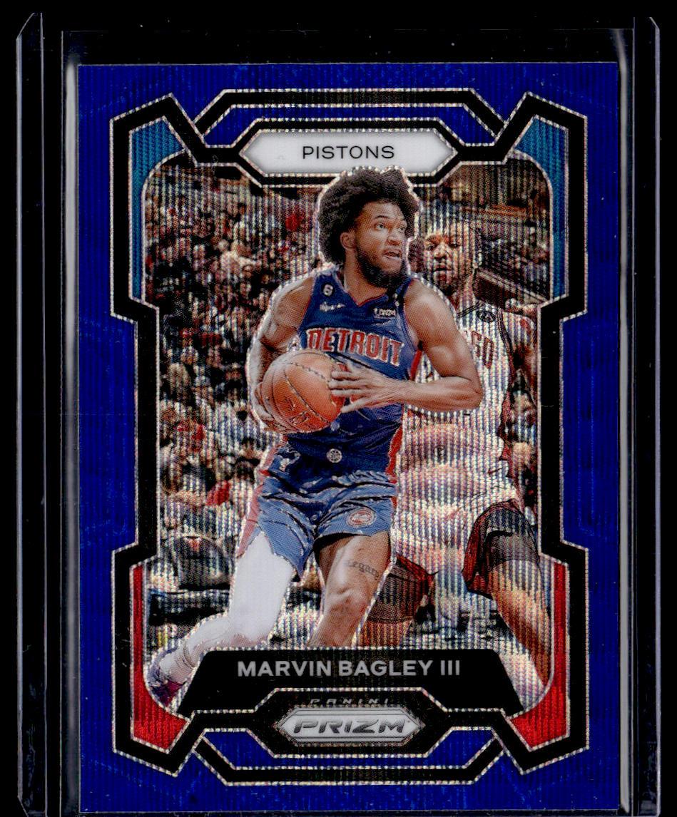 2023-24 Panini Prizm #234 Marvin Bagley III Prizms Blue Wave  Krazy King Collectibles LLC   