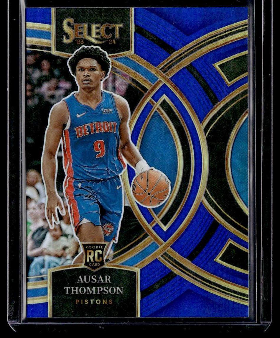 2023-24 Panini Select #128 Ausar Thompson Blue Prizms  Krazy King Collectibles LLC   