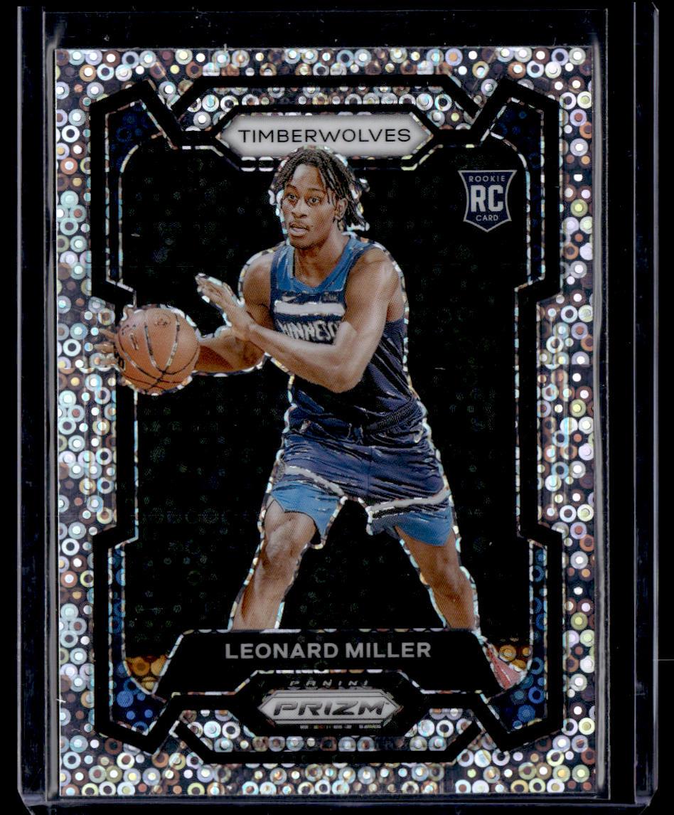 2023-24 Panini Prizm #155 Leonard Miller Prizms Fast Break  Krazy King Collectibles LLC   