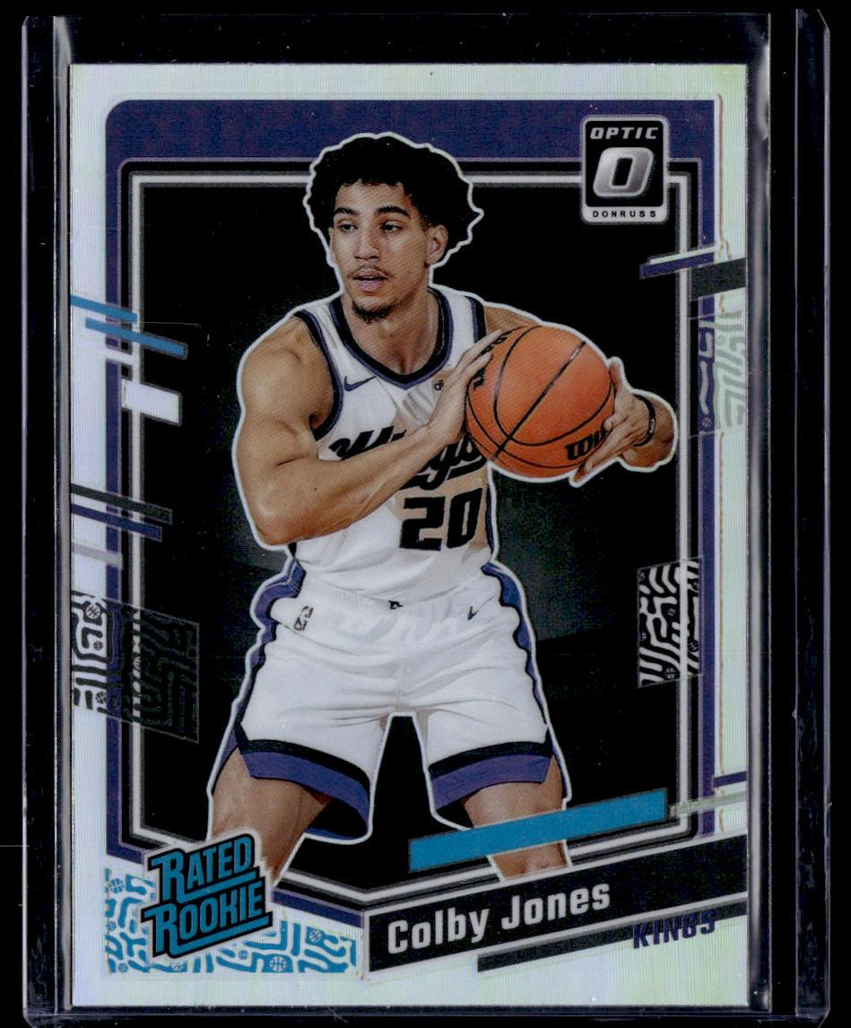 2023-24 Donruss Optic #246 Colby Jones Holo  Krazy King Collectibles LLC   