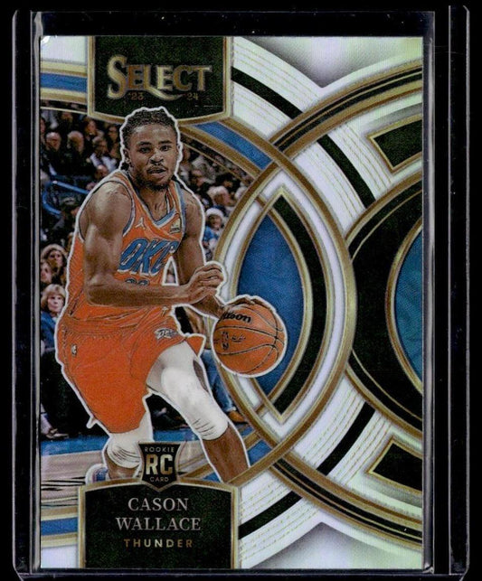 2023-24 Panini Select #103 Cason Wallace Silver Prizms  Krazy King Collectibles LLC   