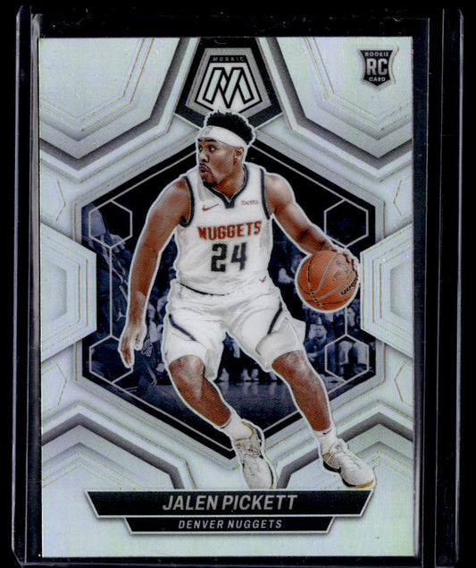 2023-24 Panini Mosaic #237 Jalen Pickett Silver Prizm  Krazy King Collectibles LLC   