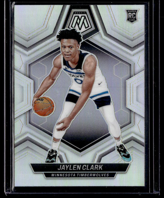 2023-24 Panini Mosaic #208 Jaylen Clark Silver Prizm  Krazy King Collectibles LLC   