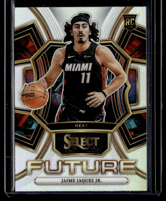 2023-24 Panini Select #18 Jaime Jaquez Jr. Select Future Silver Prizms  Krazy King Collectibles LLC   