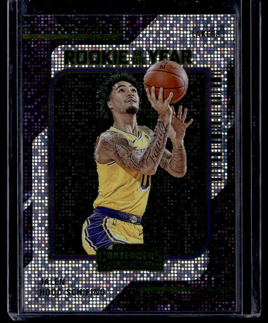 2023-24 Panini Contenders #15 Jalen Hood-Schifino Rookie of the Year Contenders  Krazy King Collectibles LLC   