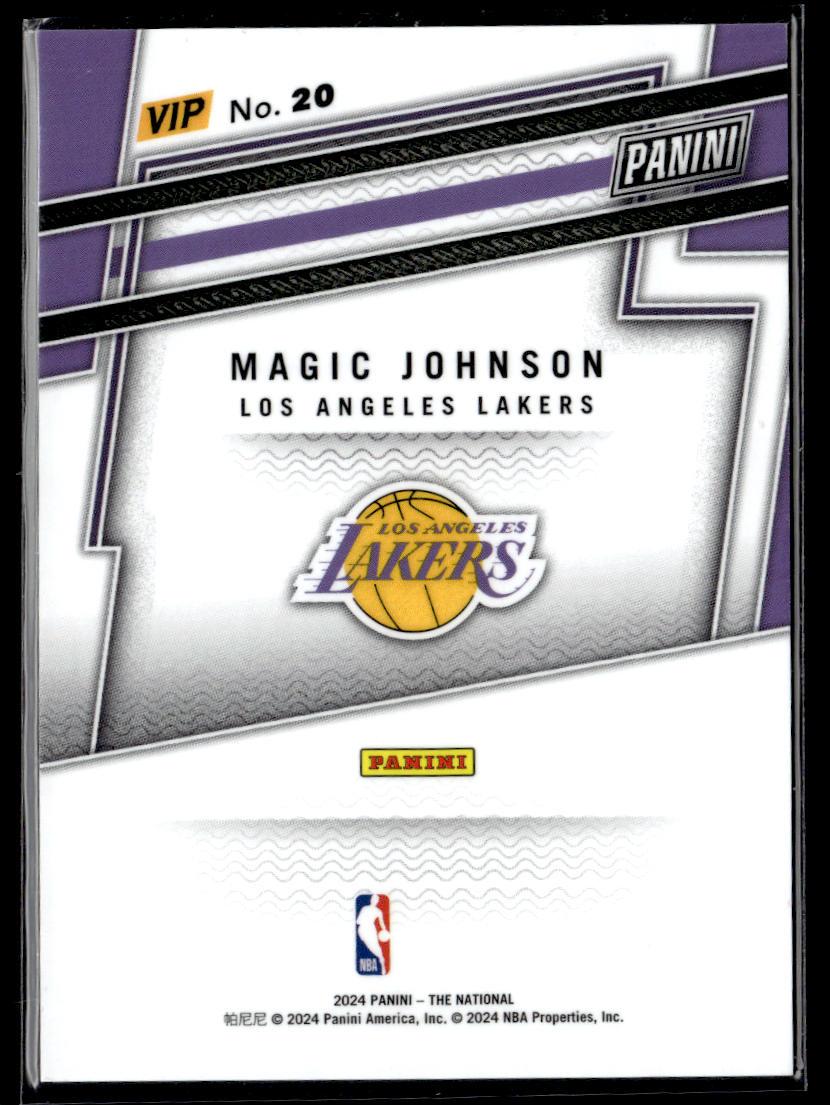 2024 Panini National Sports Collectors Convention VIP Party #20 Magic Johnson  Krazy King Collectibles LLC   