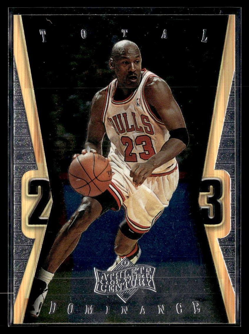 1999 Upper Deck Athlete of the Century #TD14 Michael Jordan Total Dominance  Krazy King Collectibles LLC   