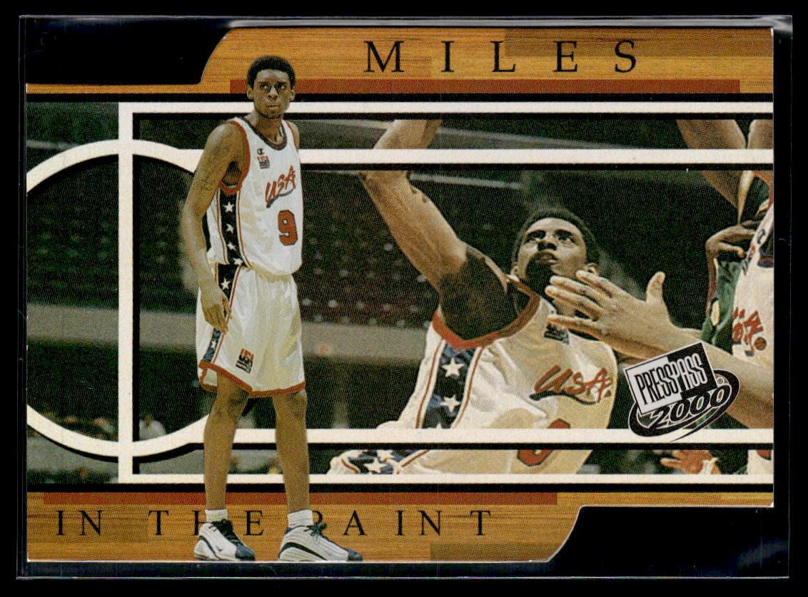 2000 Press Pass #IP6 Darius Miles In the Paint Die Cut  Krazy King Collectibles LLC   