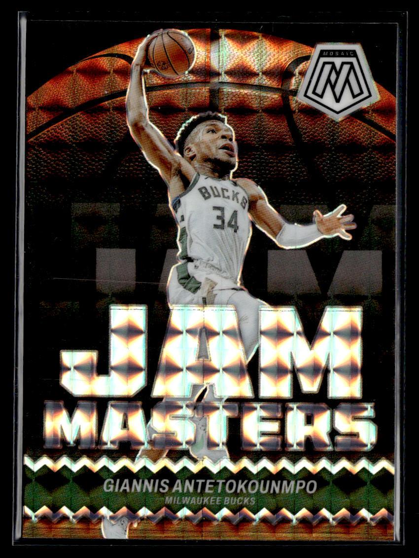 2023-24 Mosaic Giannis Antetokounmpo Jam Masters Silver  Krazy King Collectibles LLC   