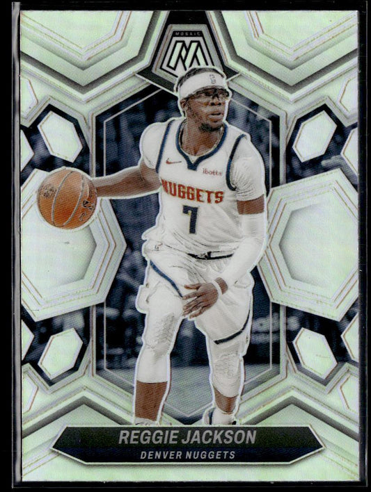 2023-24 Panini Mosaic #164 Reggie Jackson Silver  Krazy King Collectibles LLC   