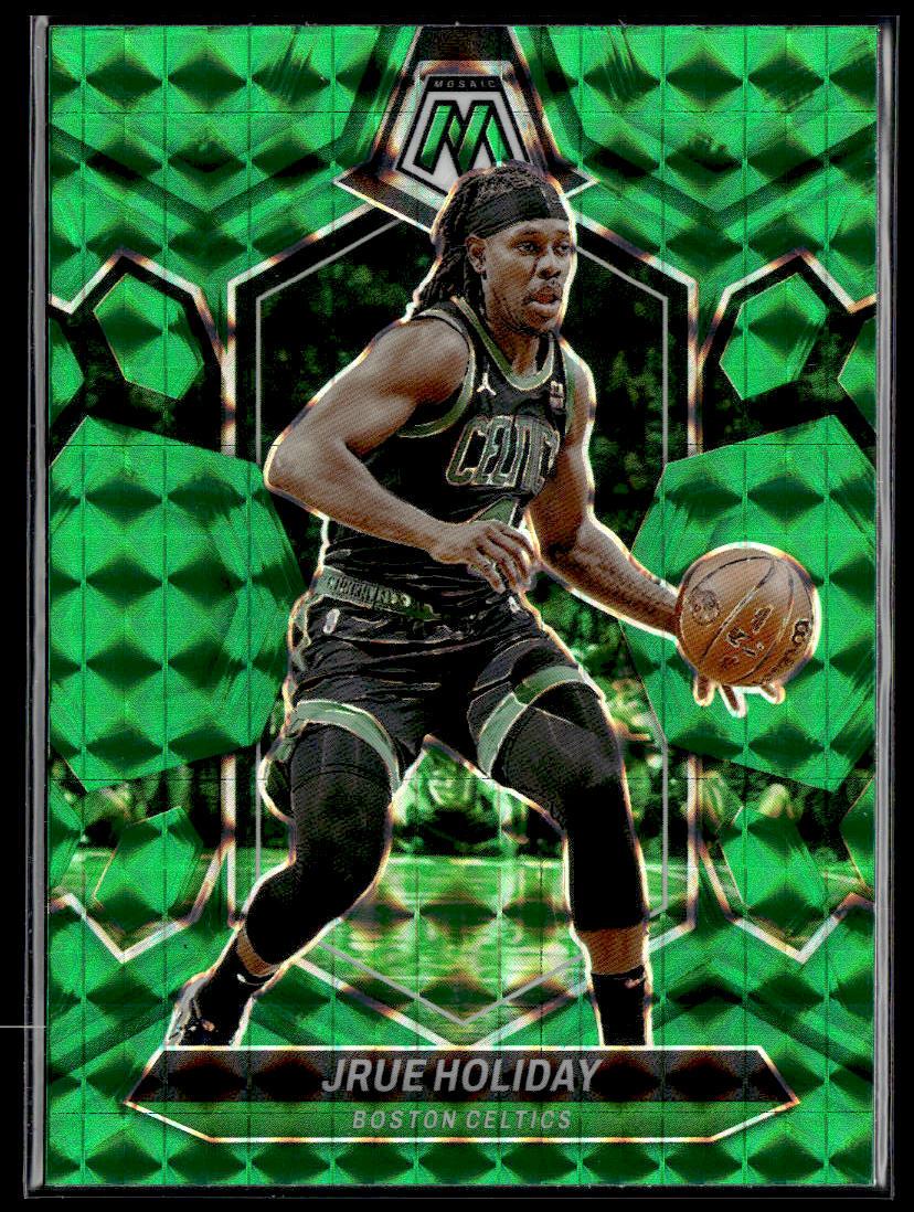 2023-24 Panini Mosaic #159 Jrue Holiday Green Mosaic  Krazy King Collectibles LLC   