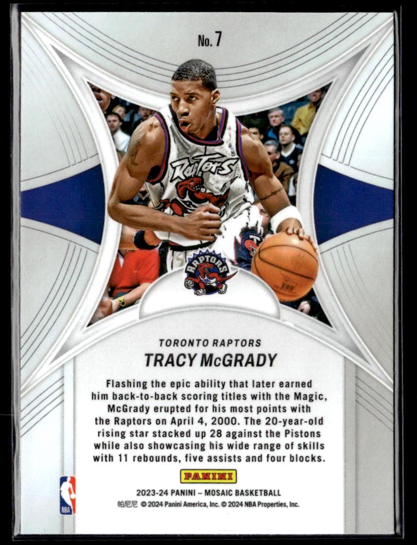 2023-24 Mosaic Tracy McGrady Epic Performers  Krazy King Collectibles LLC   